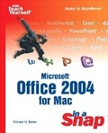 Bild: Microsoft Office 2004 for Mac in a Snap - Sams Publishing