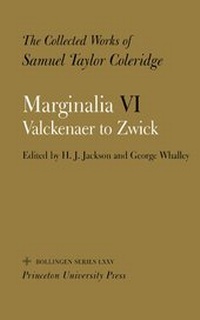 Enlarge image Cover: The Collected Works of Samuel Taylor Coleridge, Vol. 12, Part 6 - Princeton University Press