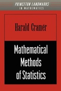 Cover: Mathematical Methods of Statistics - Princeton University Press