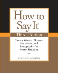 Abbildung von: How to Say It, Third Edition - Prentice Hall Press