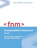 Cover: eLearning Qualit&auml;ts-Evaluationstool - BoD - Books on Demand