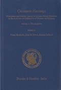 Cover: Common Heritage. - Duncker & Humblot