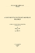 Cover: Anonymi Introductiones Montane Maiores - Peeters Publishers