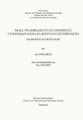 Cover: Mgr J. Willebrands et la Conference catholique pour les Questions oecumeniques - Peeters Publishers