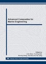 Cover: Advanced Composites for Marine Engineering - Trans Tech Publications Ltd