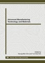 Cover: Advanced Manufacturing Technology and Materials - Trans Tech Publications Ltd