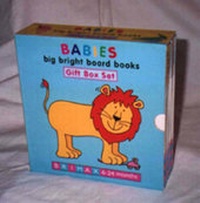 Enlarge image Cover: Babies Big Bright Board Books Gift Box Set - Brimax