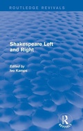 Cover: Shakespeare Left and Right - Routledge