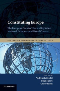 Enlarge image Cover: Constituting Europe - Cambridge University Press