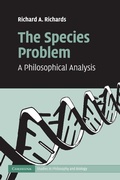 Cover: The Species Problem - Cambridge University Press