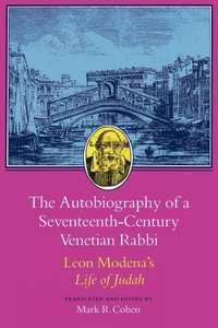 Enlarge image Cover: The Autobiography of a Seventeenth-Century Venetian Rabbi - Princeton University Press