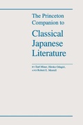 Cover: The Princeton Companion to Classical Japanese Literature - Princeton University Press