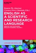 Cover: English in Europe / English as a Scientific and Research Language - De Gruyter Mouton