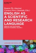 Cover: English as a Scientific and Research Language - De Gruyter Mouton