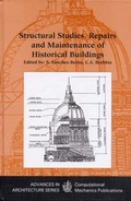 Cover: Structural Studies, Repairs and Maintenance of Historical Buildings: International Conference 5th - WIT Press