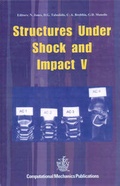 Cover: Structures Under Shock and Impact: 5th - WIT Press