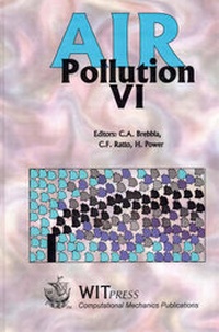 Enlarge image Cover: Air Pollution: 6th - WIT Press