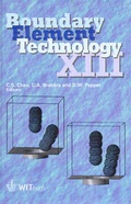 Cover: Boundary Element Technology - WIT Press