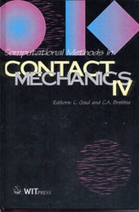 Enlarge image Cover: Computational Methods in Contact Mechanics: International Conference Proceedings 4th - WIT Press