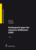 Cover: Bundesgesetz gegen den unlauteren Wettbewerb (UWG) - St&auml;mpfli Verlag AG