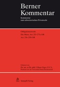 Cover: Die Miete, Art. 256 - 259i OR - St&auml;mpfli Verlag AG