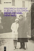Cover: Briefwechsel (1914-1931) - De Gruyter