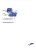 Cover: Mara Genschel Material - Reinecke & Vo&szlig;