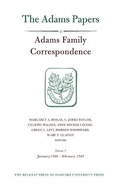 Cover: Adams Family Correspondence: Volume 7 - The Belknap Press