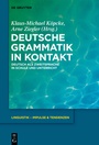 Bild: Deutsche Grammatik in Kontakt - De Gruyter