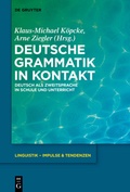 Cover: Deutsche Grammatik in Kontakt - De Gruyter