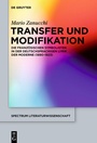 Cover: Transfer und Modifikation - De Gruyter
