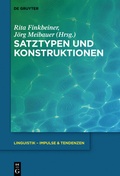 Cover: Satztypen und Konstruktionen - De Gruyter