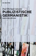 Cover: Publizistische Germanistik - De Gruyter