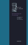 Cover: Formwerdung und Formentzug - De Gruyter