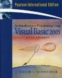 Cover: An Introduction to Programming Using Visual Basic 2005 - Pearson