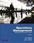 Cover: Operations Management - Pearson Education (US)