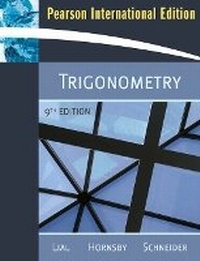Enlarge image Cover: Trigonometry - Pearson