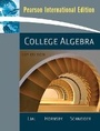 Cover: College Algebra - Pearson