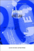 Cover: Deleuze and Law - Edinburgh University Press