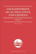 Bild: Enlightenment, Legal Education, and Critique - Edinburgh University Press