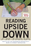 Cover: Reading Upside Down - Teachers' College Press
