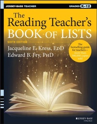 Enlarge image Cover: The Reading Teacher's Book of Lists - Jossey-Bass
