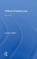 Cover: Critical Company Law - Routledge