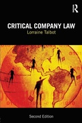 Cover: Critical Company Law - Routledge