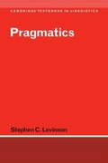 Cover: Pragmatics - Cambridge University Press