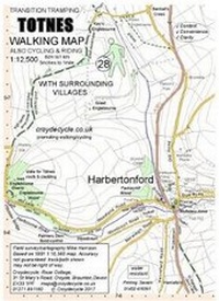 Abbildung von: Totnes Walking Map - Croydecycle