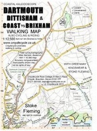 Abbildung von: Dartmouth, Dittisham & Coast to Brixham Walking Map - Croydecycle