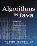 Cover: Algorithms in Java, Parts 1-4, Portable Documents - Addison Wesley