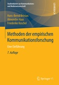 Cover: Methoden der empirischen Kommunikationsforschung - VS Verlag f&uuml;r Sozialwissenschaften