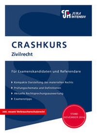 Bild vergrößern Bild: CRASHKURS Zivilrecht - Jura-Intensiv Verlag